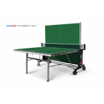 Теннисный стол Start Line Top Expert Light с сеткой, цвет зелёный